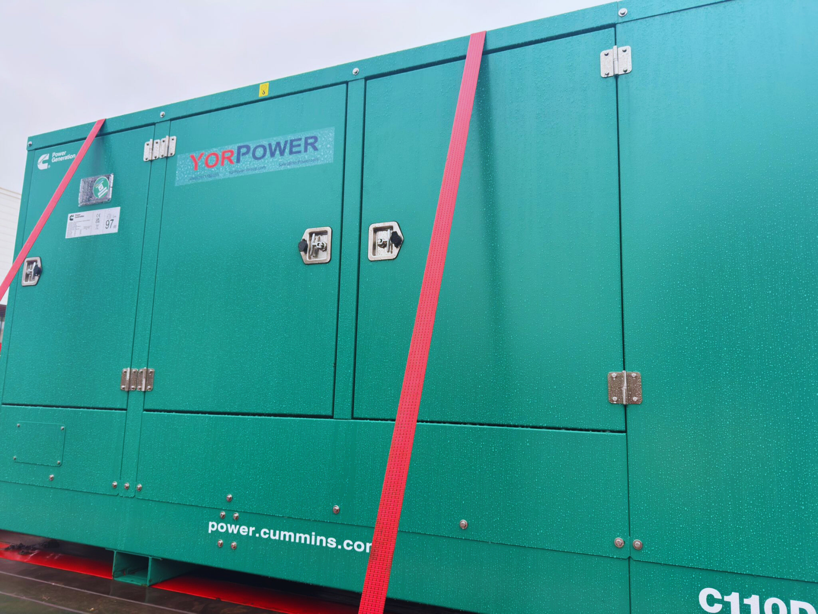 Cummins C550D5 Generator for Engineering Project in Scotland