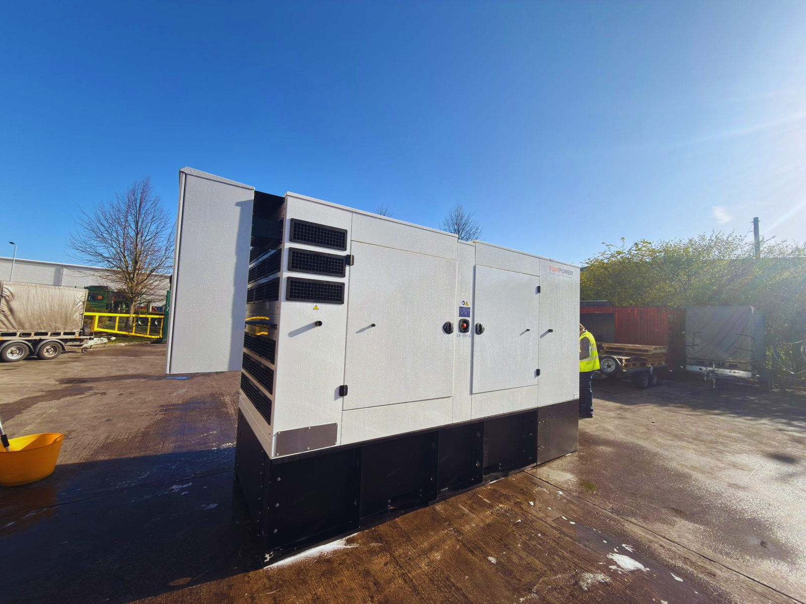 Bespoke 400kVA Generator Installation for Renewable Energy Company in Yorkshire
