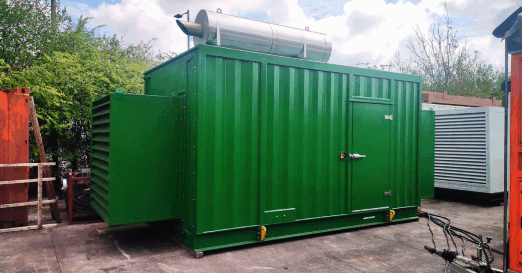 Cummins C550D5 Generator for Engineering Project in Scotland